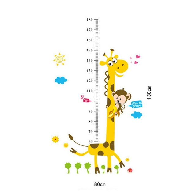 Measure Height Sticker